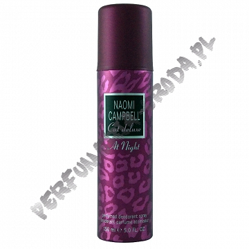 Naomi Campbell Cat Deluxe at Night dezodorant perfumowany 150ml spray 