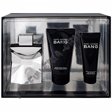 Marc Jacobs Bang men woda toaletowa 100 ml spray + żel pod prysznic 75 ml + balsam po goleniu 75 ml