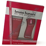 Bruno Banani Pure damska woda toaletowa 20 ml spray + żel pod prysznic 200 ml