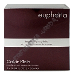 Calvin Klein Euphoria Travel Pack Trio woda perfumowana 3 x 20 ml