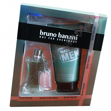 Bruno Banani Made for Men woda toaletowa 30 ml spray + żel pod prysznic 150 ml  