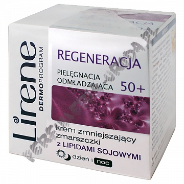 Lirene 50+ regeneracja krem zmniejszający zmarszczki dień i noc 50 ml