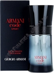 Giorgio Armani Code Sport pour homme woda toaletowa 75 ml spray 