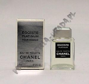 Chanel Egoiste Platinum woda toaletowa 4 ml miniaturka