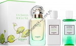  Hermes Un Jardin sur le Nil Zestaw woda toaletowa 50 ml + balsam do ciała 40ml + żel pod prysznic 40 ml