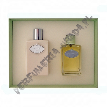 Prada Milano Infusion d`Iris femme woda perfumowana 100 ml spray + balsam 250 ml