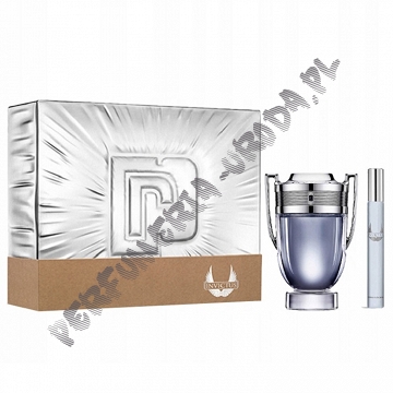 Paco Rabanne Invictus woda toaletowa 100 ml spray + woda toaletowa 10 ml