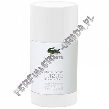 Lacoste eau de L.12.12 Blanc dezodorant w sztyfcie 75 ml