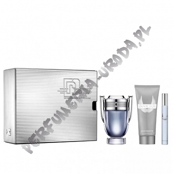 Paco Rabanne Invictus Aqua woda toaletowa 100 ml + woda toaletowa 10 ml + szampon 100 ml