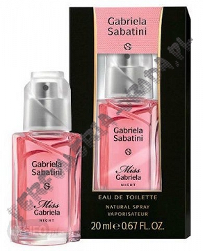 Gabriela Sabatini Miss Gabriela Night woda toaletowa dla kobiet 20 ml