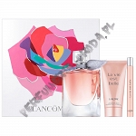 Lancome La Vie Est Belle woda perfumowana 100 ml spray + woda perfumowana 10 ml + mleczko do ciała 50 ml