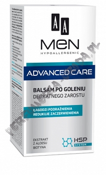 AA Men Advanced Care Balsam po goleniu Delikatnego Zarostu 100ml