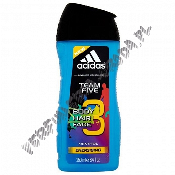 Adidas Team five męski żel pod prysznic 250 ml