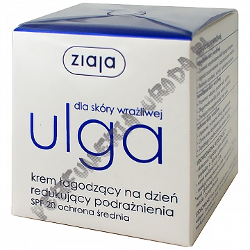 Ziaja Ulga krem łagodzący na dzień redukujacy podrażnienia 50 ml