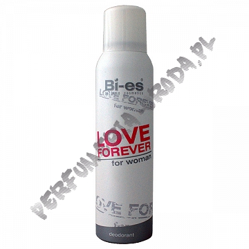 Bi-es Love forever for women biały dezodorant 150 ml spray