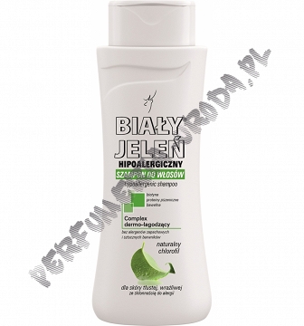 Biały Jeleń szampon do włosów z naturalnym chlorofilem 300ml